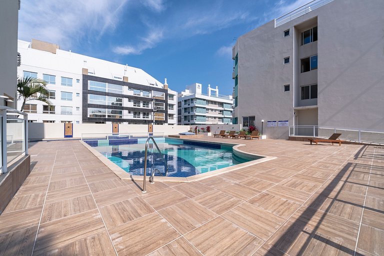 Apt Magnólia 80m da praia by Achei Florianópolis