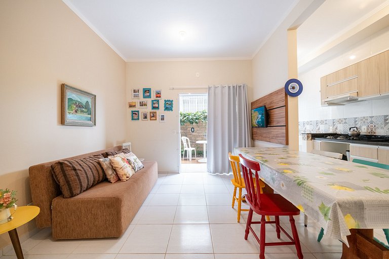 Apt Hortência 200m da praia by Achei Florianópolis