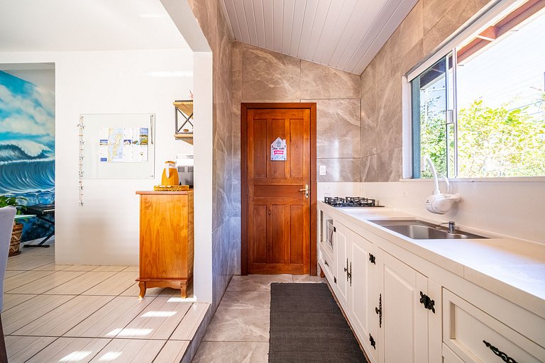 Casa Ohana 2Q perto da praia do Campeche by Achei