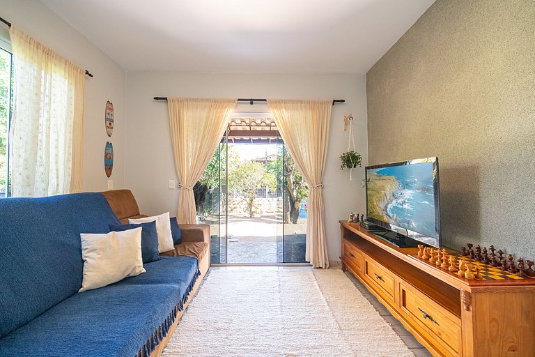 Casa Ohana 2Q perto da praia do Campeche by Achei