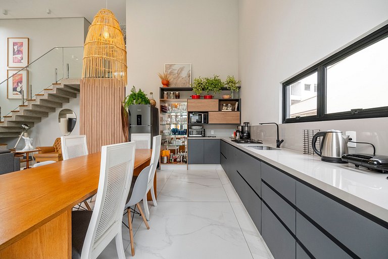 Casa Essenza 4Q perto da praia by Achei Floripa