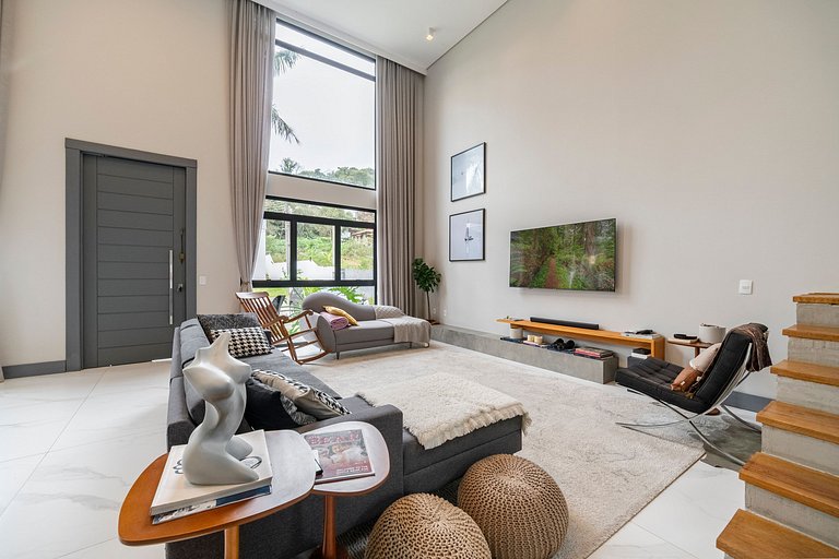 Casa Essenza 4Q perto da praia by Achei Floripa