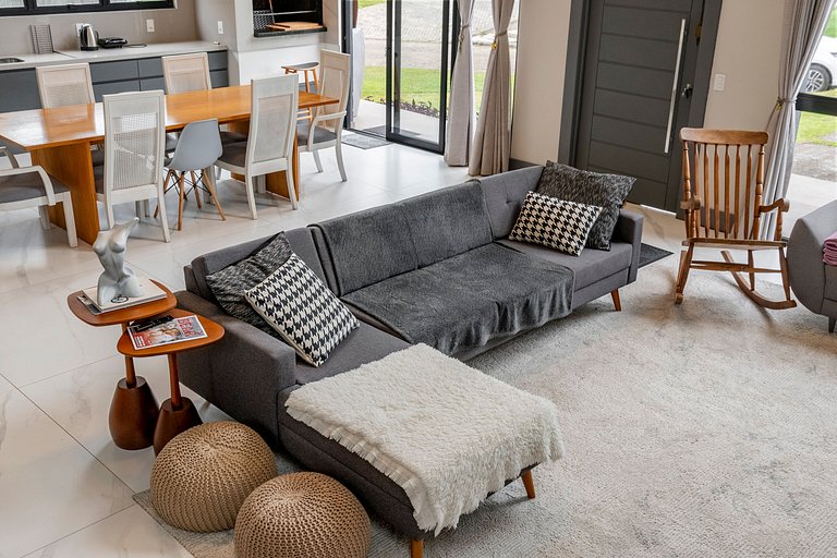 Casa Essenza 4Q perto da praia by Achei Floripa