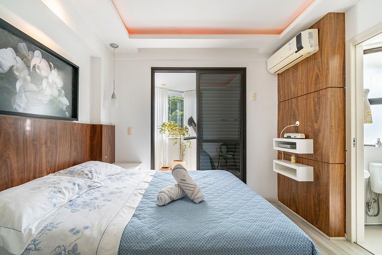 Apartamento Ária 2Q by Achei Floripa