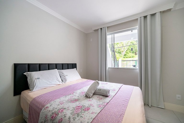 Apto Wave 3Q 800m da praia by Achei Floripa