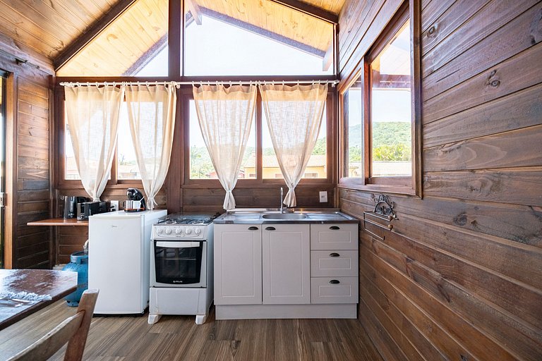 Cabana Parvati na Barra da Lagoa by Achei