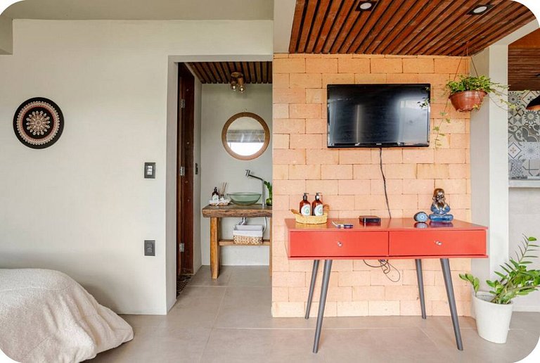 Loft Barra da Lagoa com vista by Achei Floripa