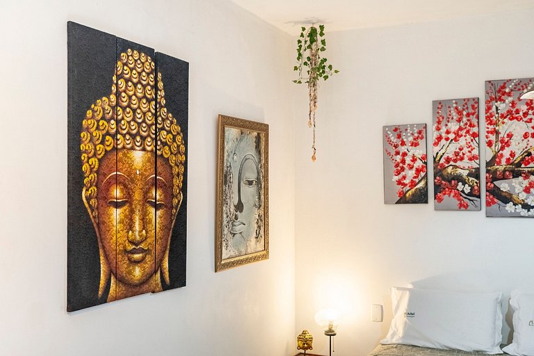 Buddha House com hidro na Barra da Lagoa by Achei