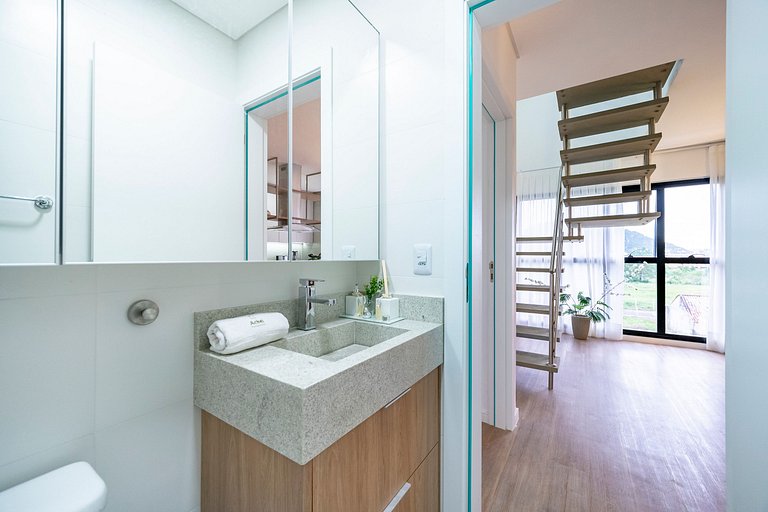 Apto Munich 500m da praia dos Ingleses by Achei