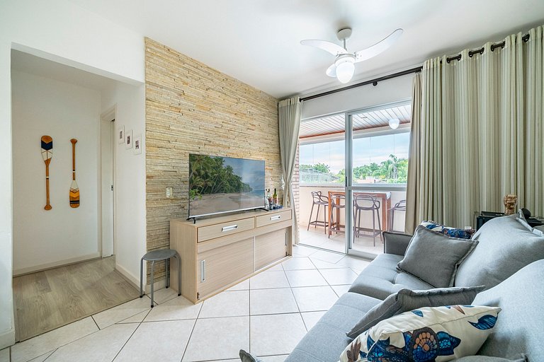 Apto Acqua 100m da praia by Achei Floripa