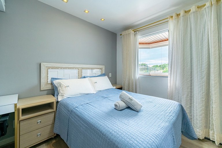 Apto Acqua 100m da praia by Achei Floripa