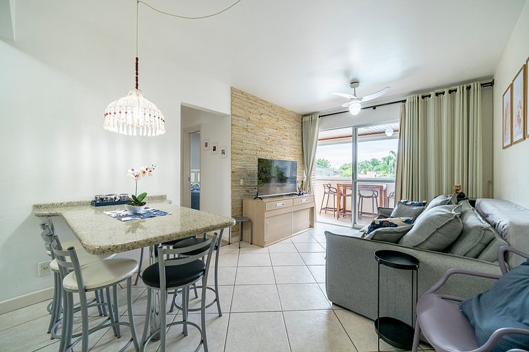 Apto Acqua 100m da praia by Achei Floripa