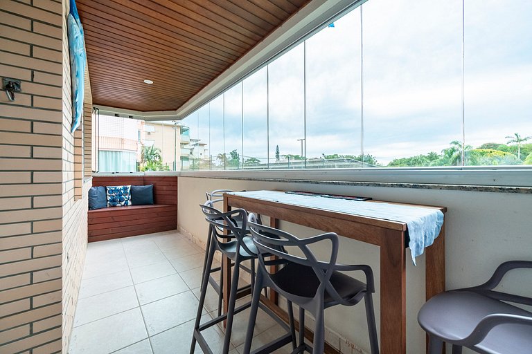 Apto Acqua 100m da praia by Achei Floripa