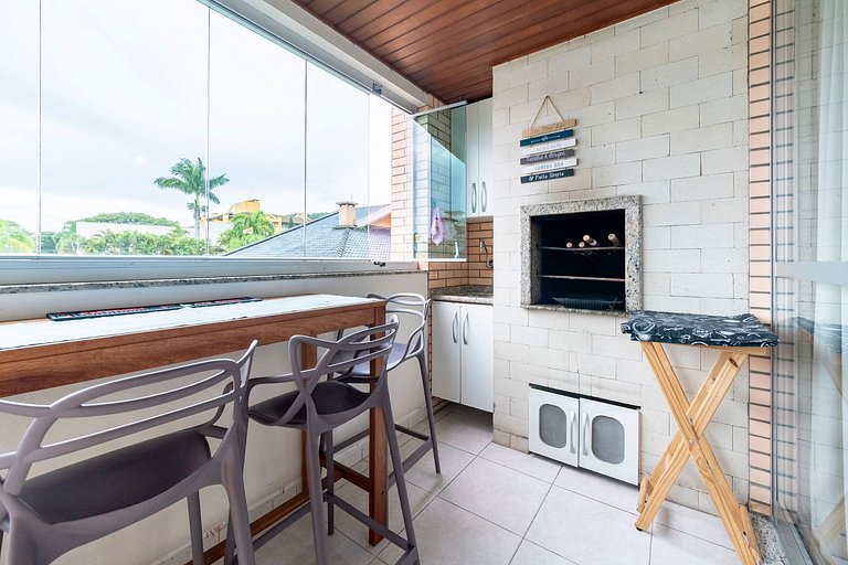 Apto Acqua 100m da praia by Achei Floripa