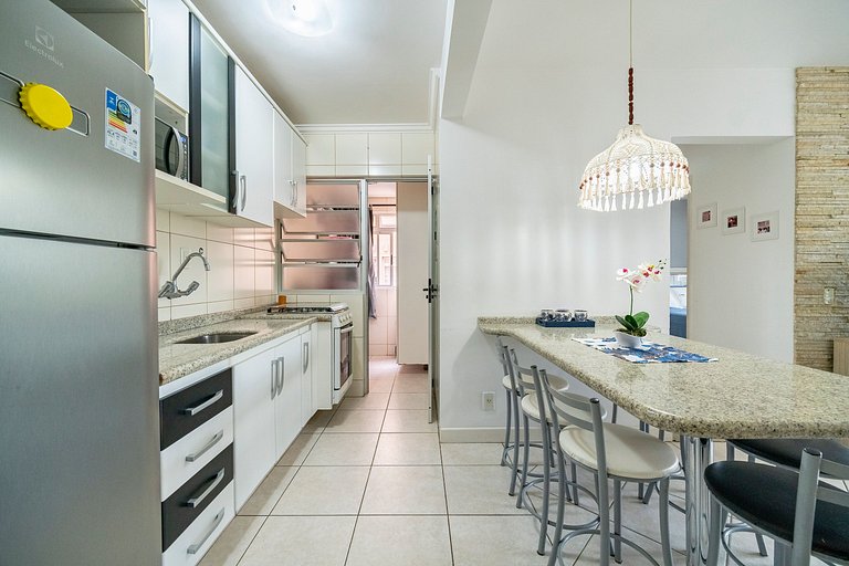 Apto Acqua 100m da praia by Achei Floripa