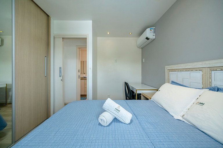 Apto Acqua 100m da praia by Achei Floripa