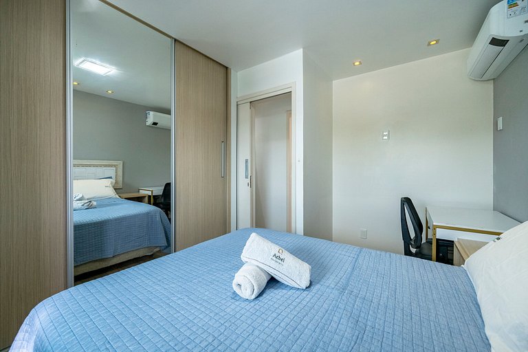 Apto Acqua 100m da praia by Achei Floripa