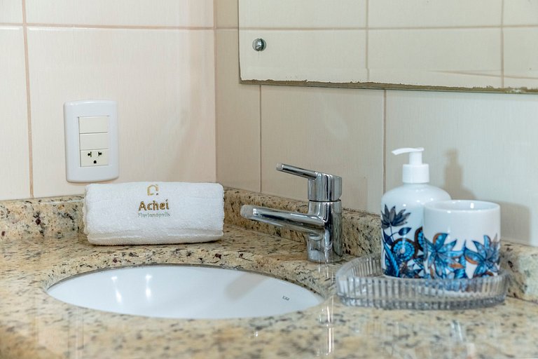 Apto Acqua 100m da praia by Achei Floripa