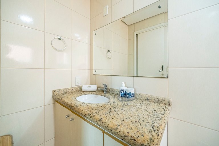 Apto Acqua 100m da praia by Achei Floripa