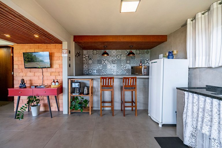 Loft Barra da Lagoa com vista by Achei Floripa