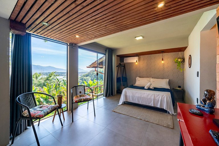 Loft Barra da Lagoa com vista by Achei Floripa
