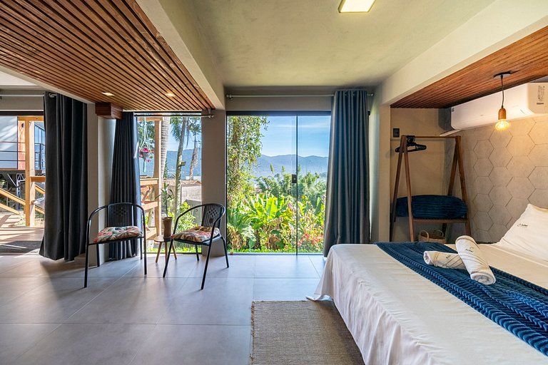 Loft Barra da Lagoa com vista by Achei Floripa