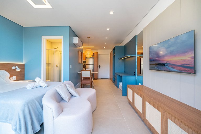 Apt Tamar a 50m da praia da Barra by Achei Floripa