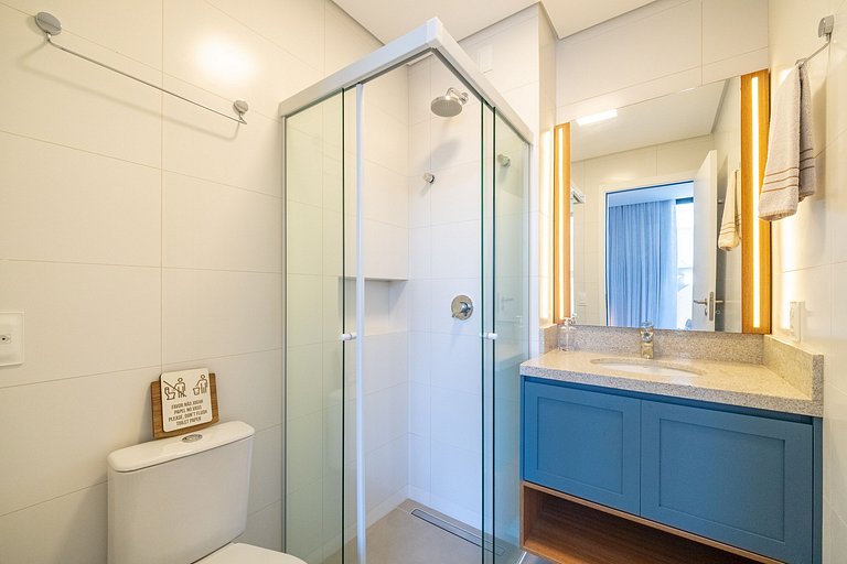 Apt Tamar a 50m da praia da Barra by Achei Floripa
